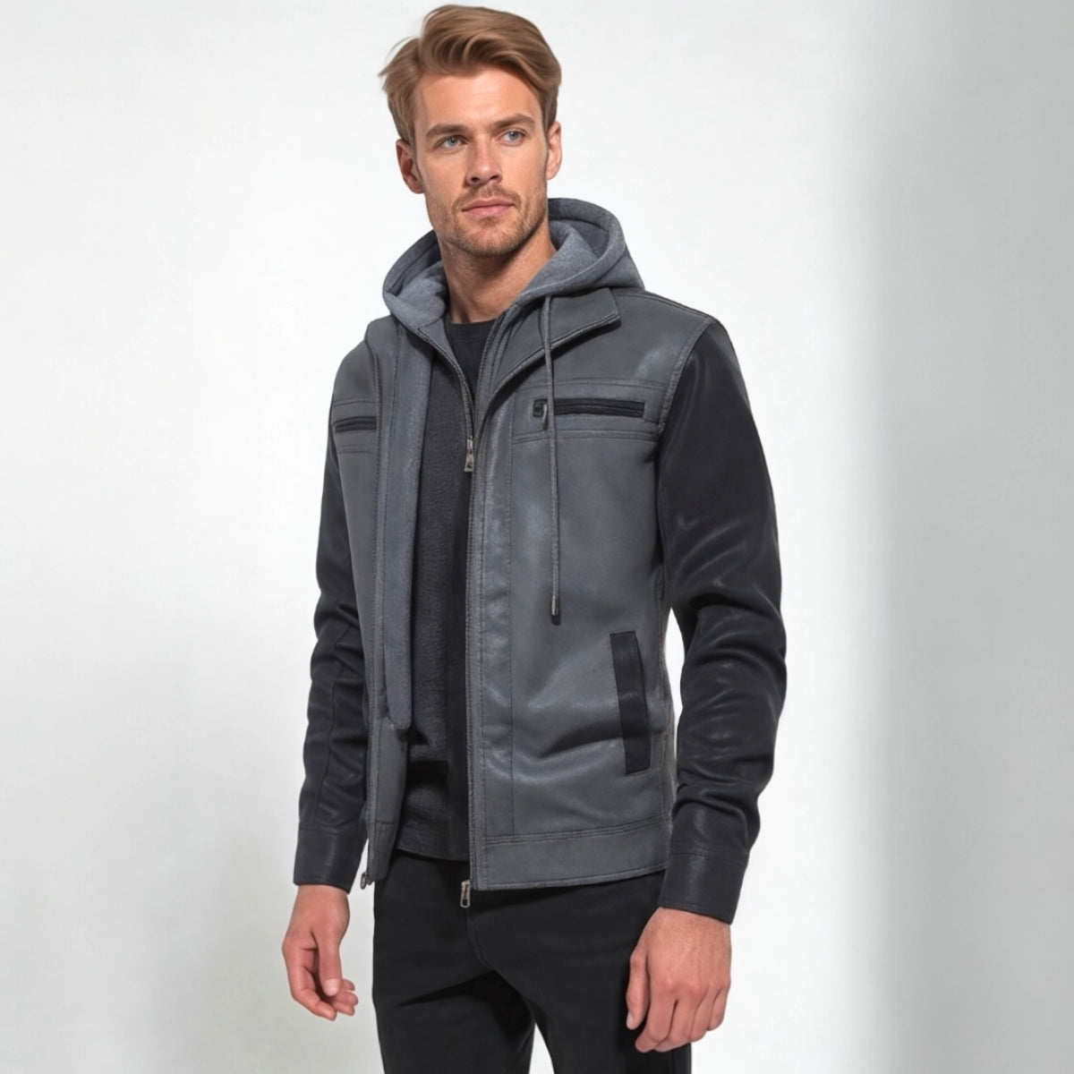 Veste en cuir « Le Goliath »