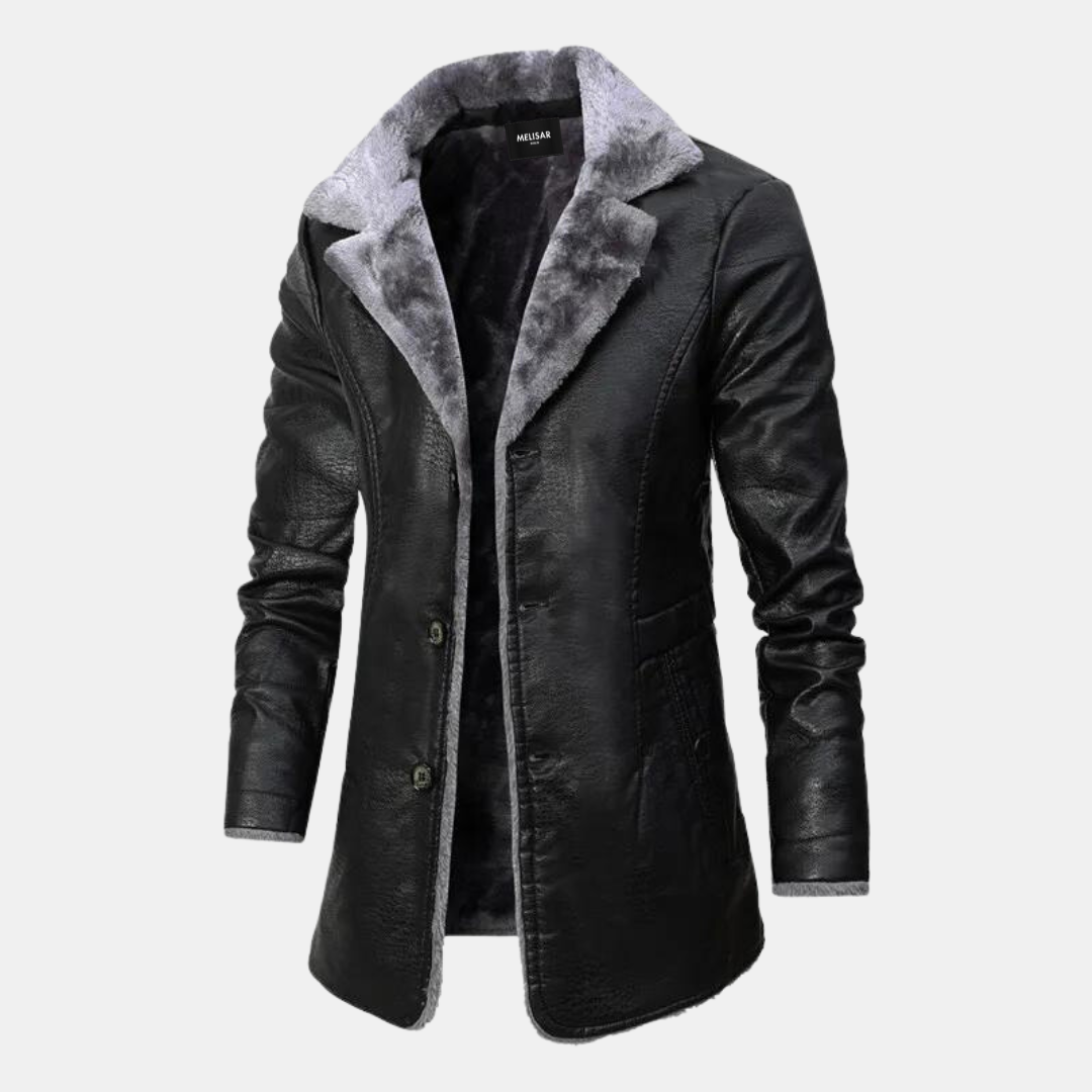 Maverick Soul - Veste en cuir avec doublure