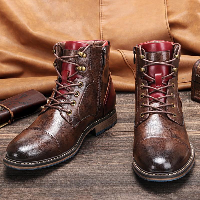 Aaron | Bottes oxford en cuir de qualité supérieure fabriquées à la main