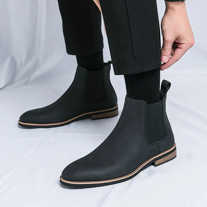 Cosmo | bottines chelsea en cuir 