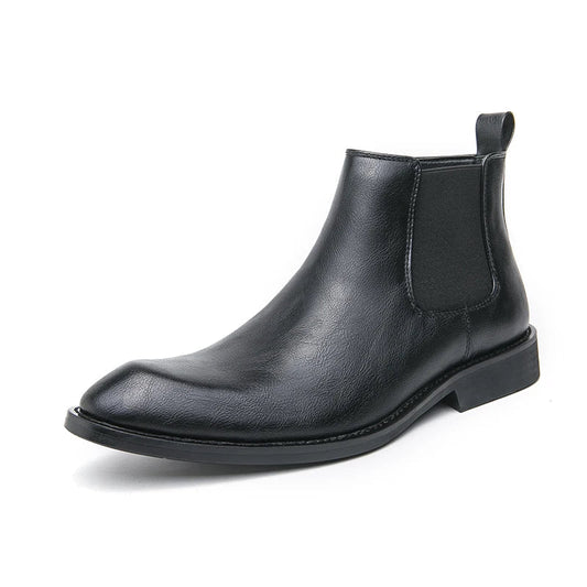 Cooper | bottines chelsea en cuir avec zip