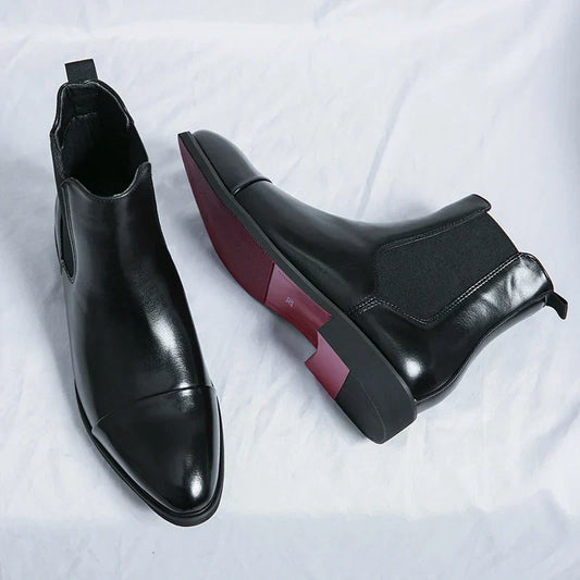 Damien | bottines chelsea en cuir 