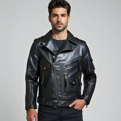 'Mystic' Leather Jacket