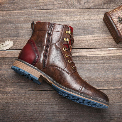 Aaron | Bottes oxford en cuir de qualité supérieure fabriquées à la main